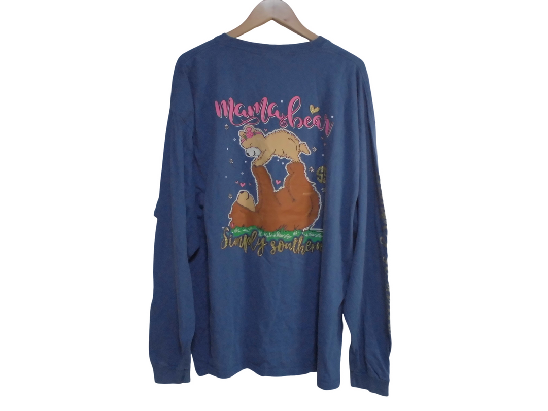 【激安古着】　SIMPLEY SOUTHERN　長袖Tシャツ　トップス