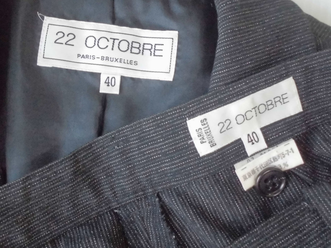 【激安古着】　22 OCTOBRE　フォーマルスーツ　オールインワンセットアップ