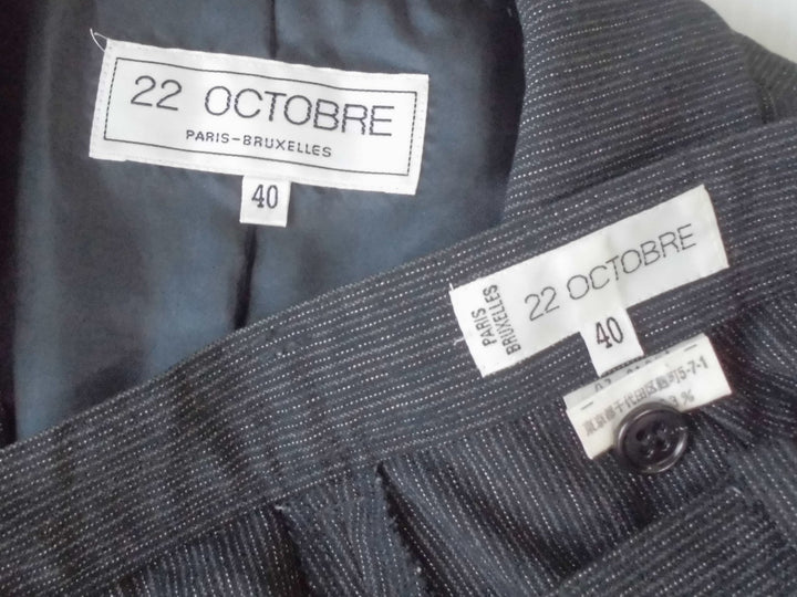 【激安古着】　22 OCTOBRE　フォーマルスーツ　オールインワンセットアップ