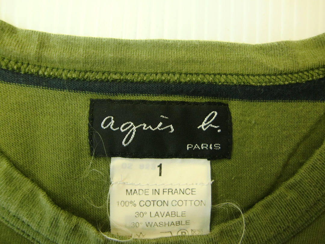 【激安古着】 agnes b.　半袖Tシャツ　トップス