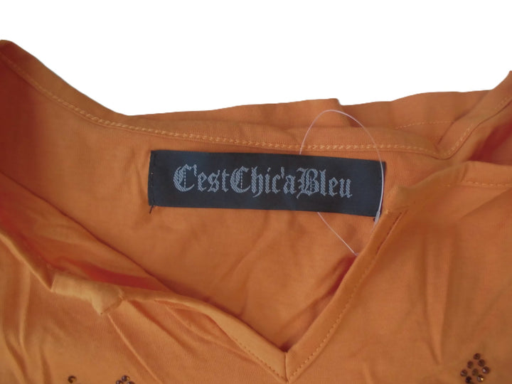 【激安古着】　Cest Chic'a Bleu　長袖Tシャツ　トップス