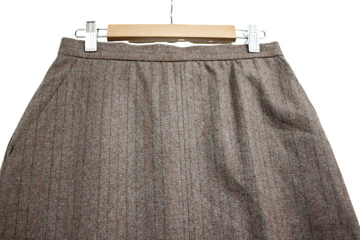 【激安古着】 ブランド不明　ミディアム丈　スカート