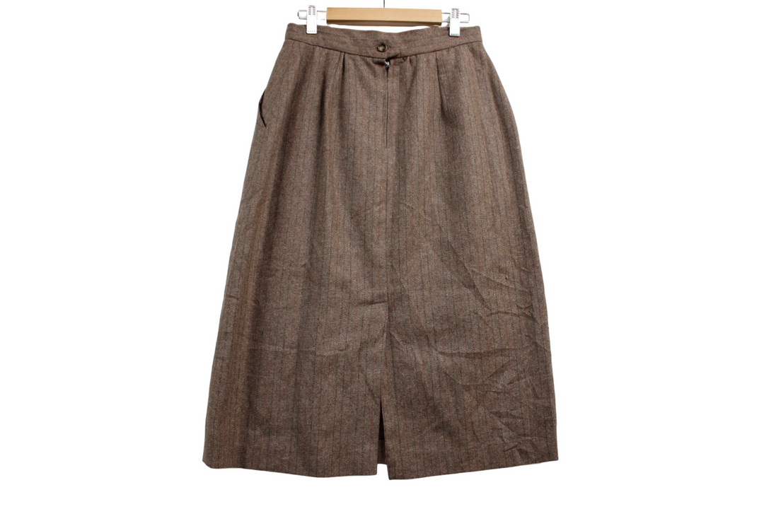 【激安古着】 ブランド不明　ミディアム丈　スカート