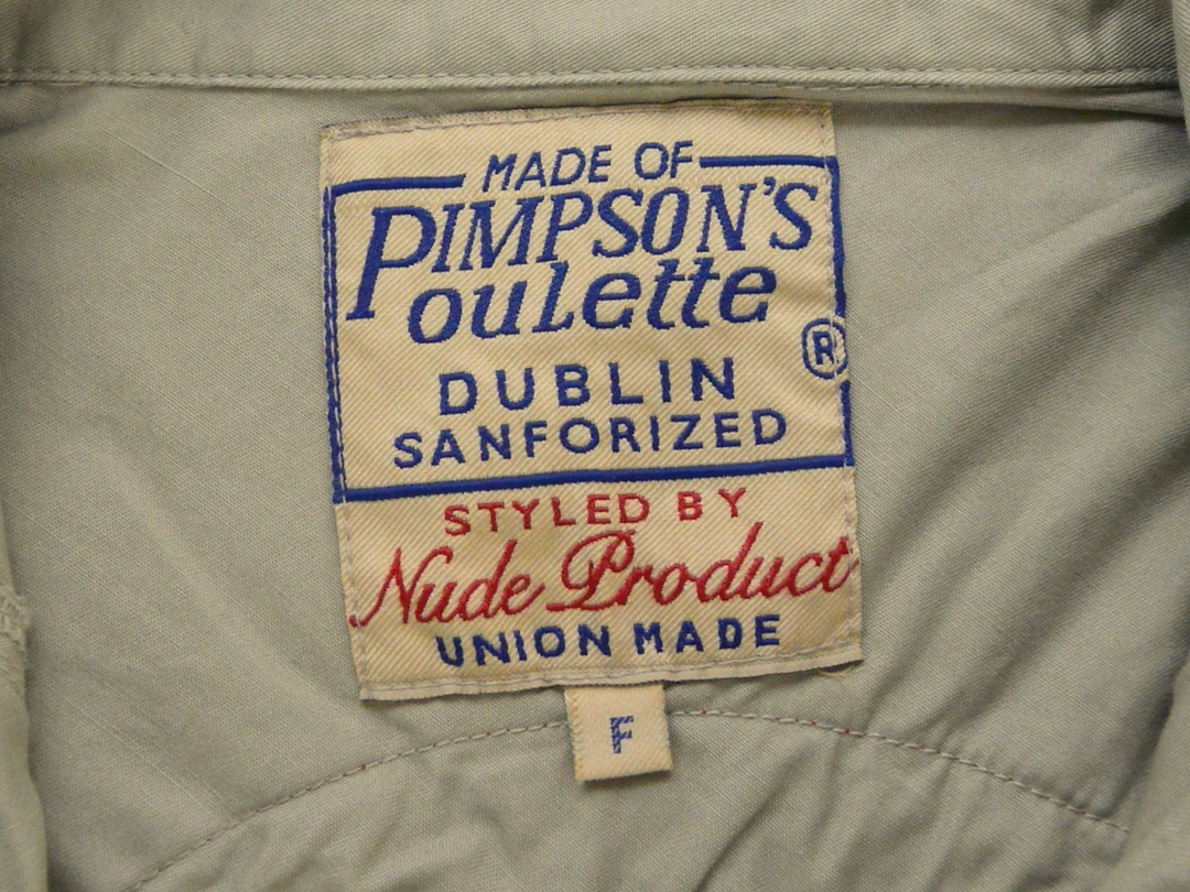 【激安古着】 PIMPSON'S oulette　半袖シャツ　トップス