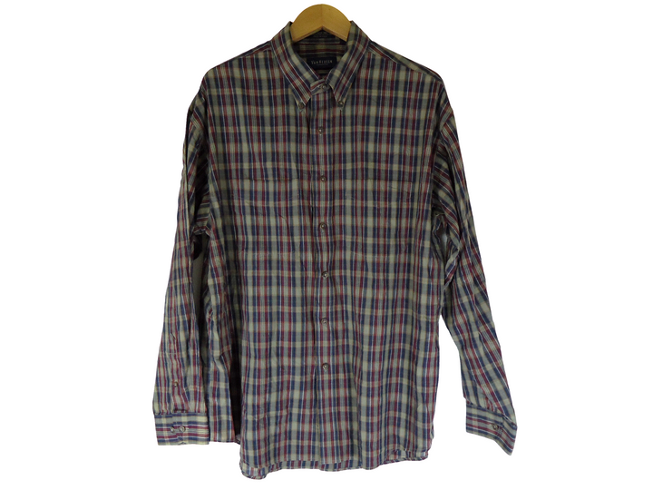 【激安古着】 VANHEUSEN　長袖シャツ　トップス