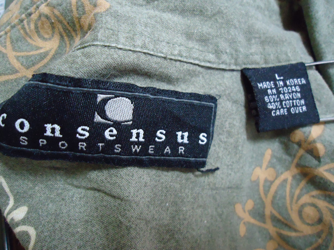 【激安古着】 consensus　半袖シャツ　トップス