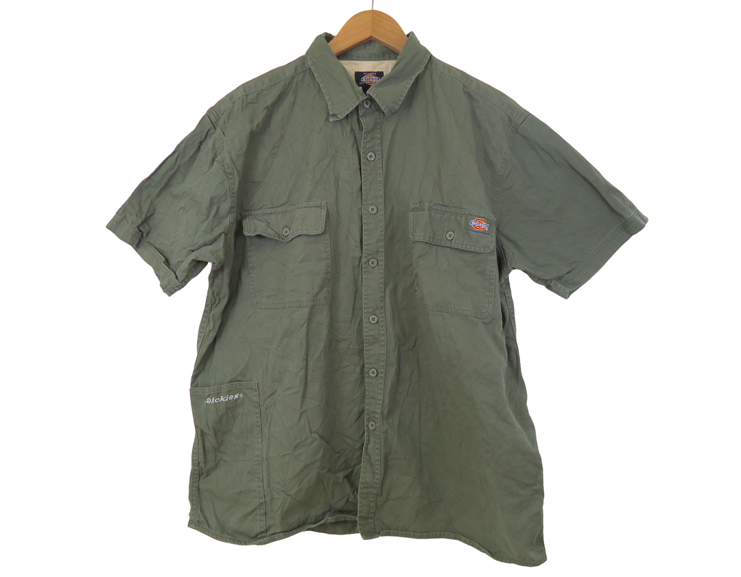 【激安古着】 Dickies　半袖シャツ　トップス