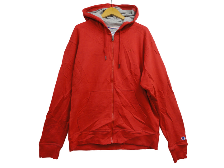 【激安古着】 champion　ジップアップパーカー　トップス