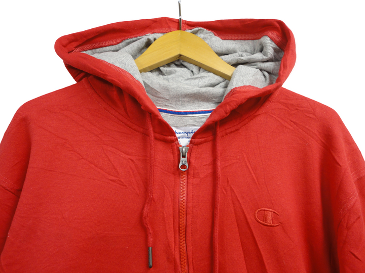 【激安古着】 champion　ジップアップパーカー　トップス