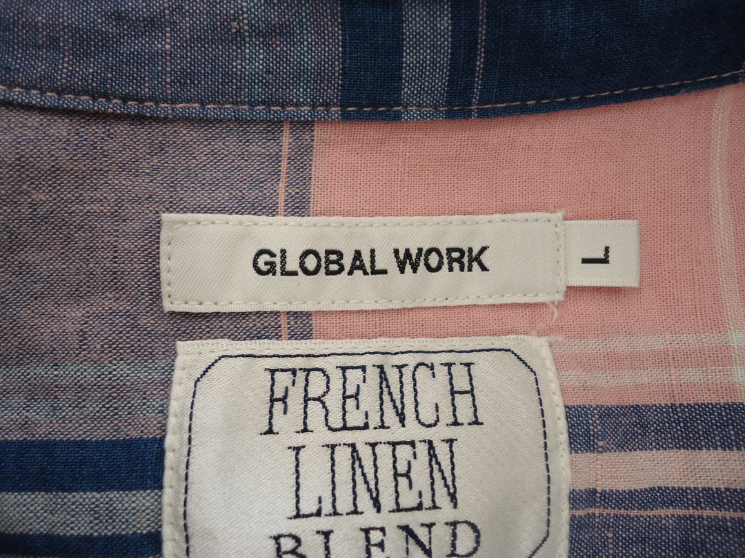 【激安古着】 GLOBAL WORK　半袖シャツ　トップス