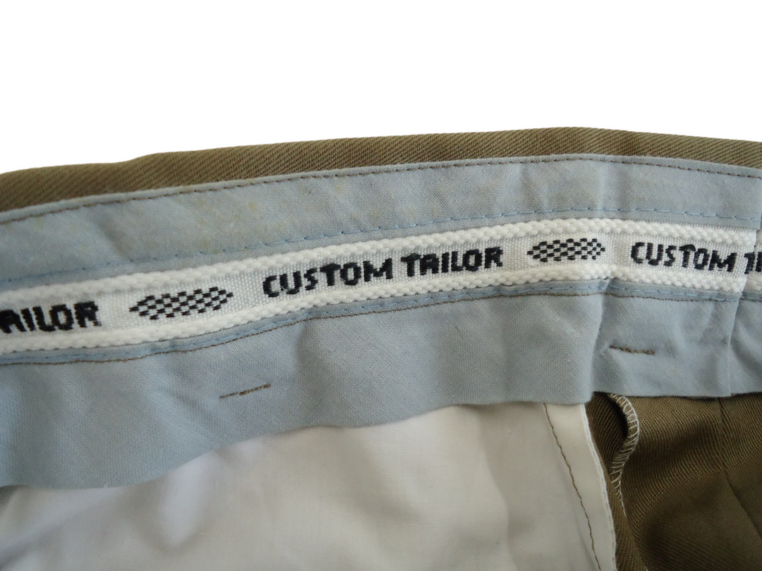 【激安古着】 CUTOM TAILOR　スラックス　パンツ