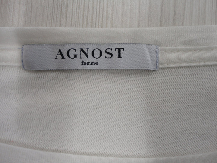 【激安古着】 AGNOST　長袖Tシャツ　トップス