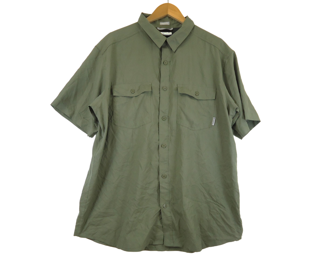 【激安古着】 Columbia　半袖シャツ　トップス