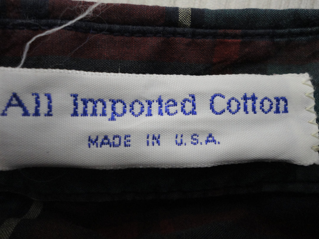 【激安古着】 All Imported Cotton　長袖シャツ　トップス