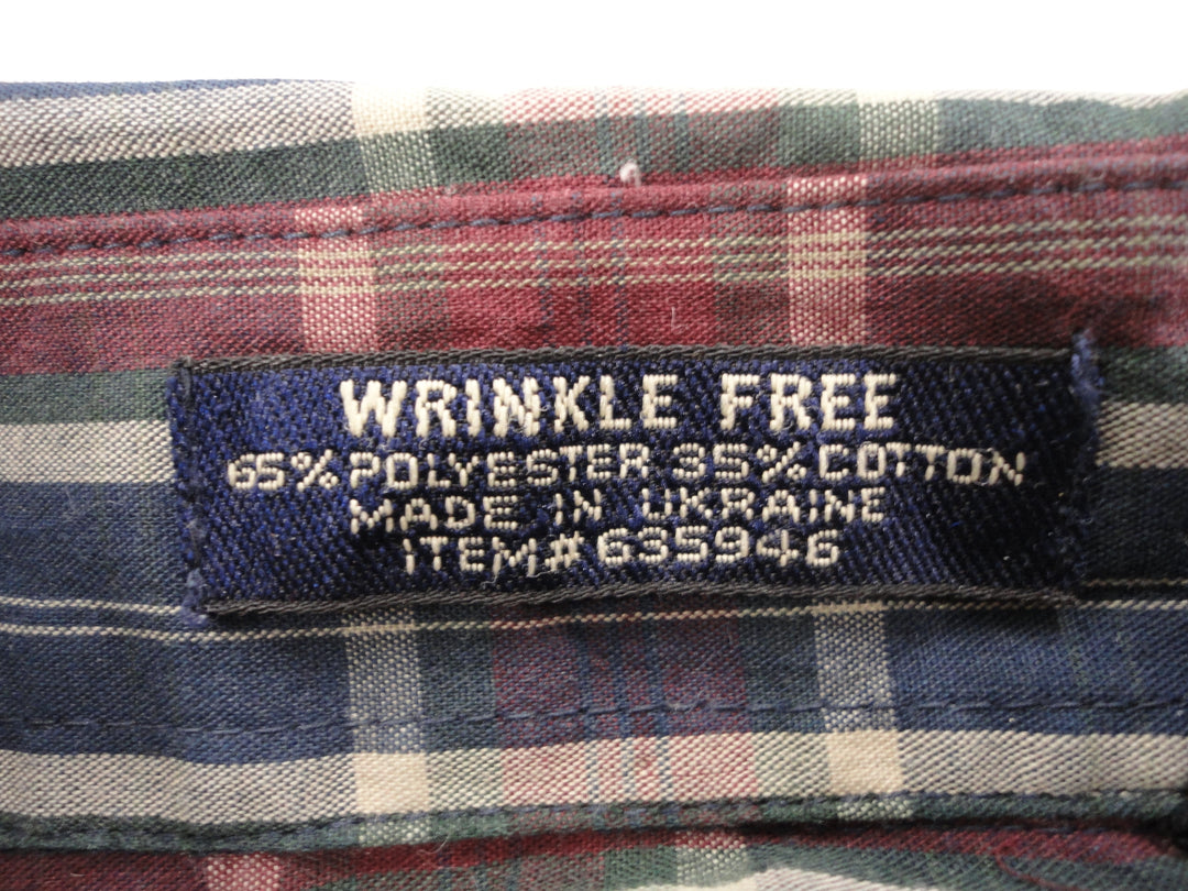 【激安古着】 VANHEUSEN　長袖シャツ　トップス