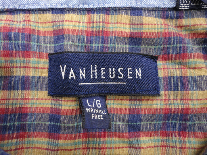 【激安古着】 VANHEUSEN　長袖シャツ　トップス