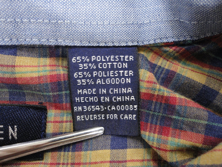 【激安古着】 VANHEUSEN　長袖シャツ　トップス