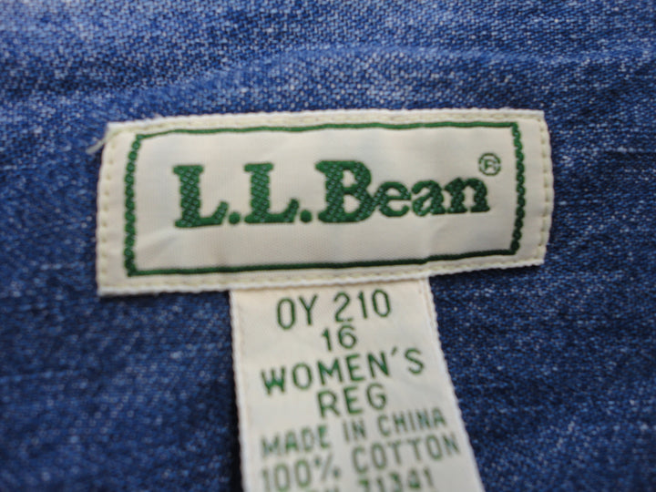 【激安古着】 L.L.Bean　シャツワンピース　ワンピース or ドレス