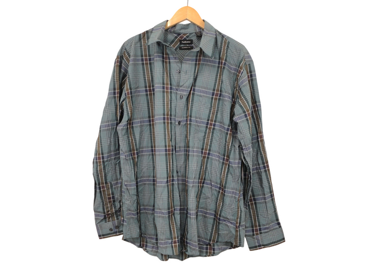 【激安古着】 VANHEUSEN　長袖シャツ　トップス