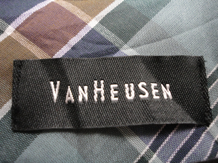 【激安古着】 VANHEUSEN　長袖シャツ　トップス