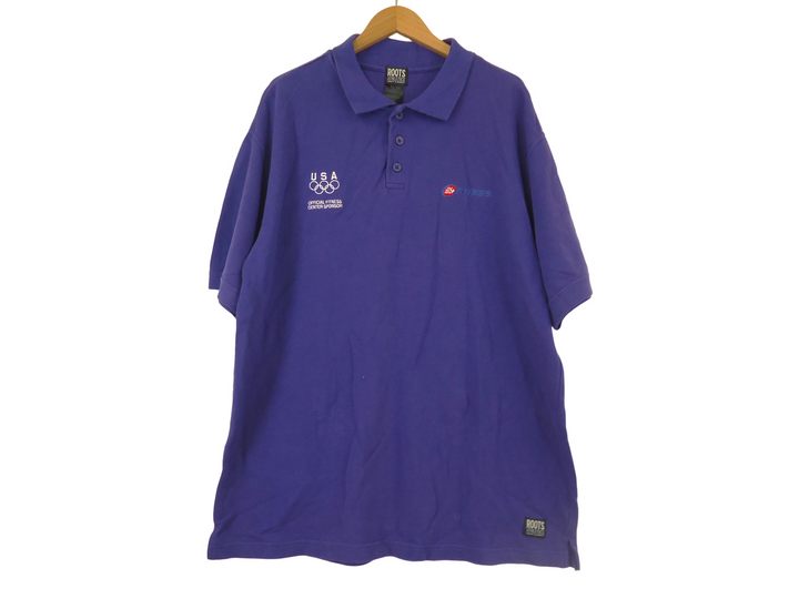 【激安古着】 ROOTS　ポロシャツ　トップス