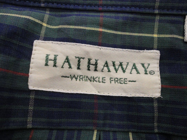 【激安古着】 HATHAWAY　長袖シャツ　トップス