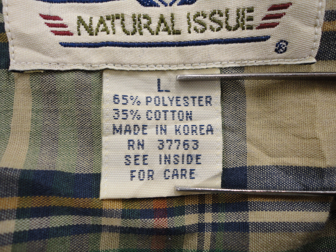 【激安古着】 NATURAL　ISSUE　長袖シャツ　トップス