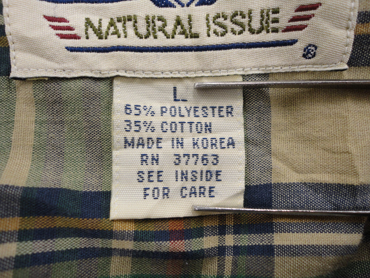 【激安古着】 NATURAL　ISSUE　長袖シャツ　トップス