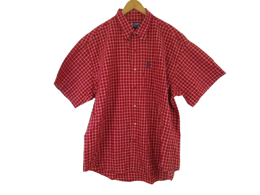 【激安古着】 CHAPS　半袖シャツ　トップス
