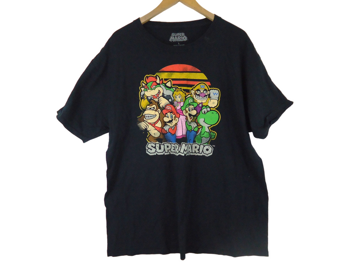 【激安古着】 SUPER MARIO　半袖Tシャツ　トップス