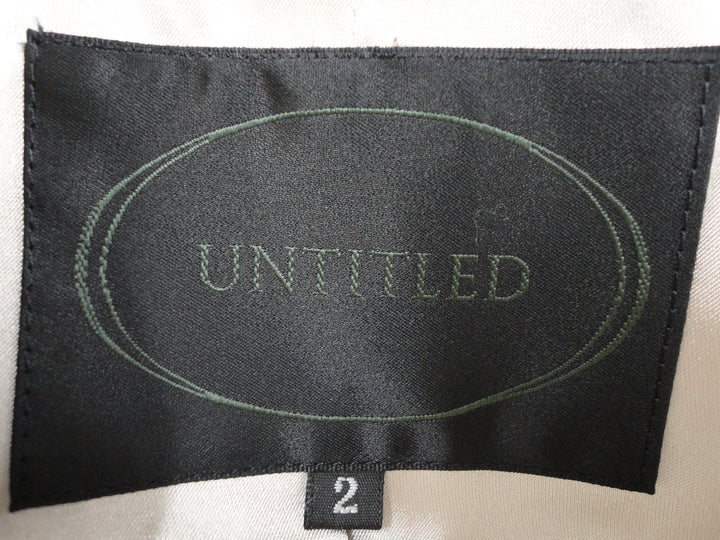 【激安古着】 UNTITLED　コートミディアム丈　アウター