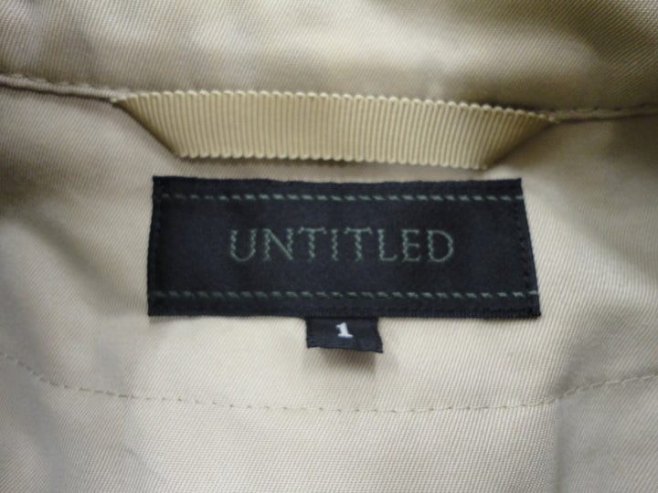 【激安古着】 UNTITLED　コートロング丈　アウター