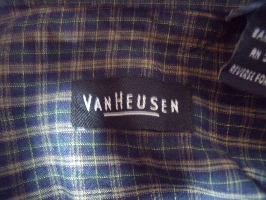 【激安古着】 VANHEUSEN　長袖シャツ　トップス
