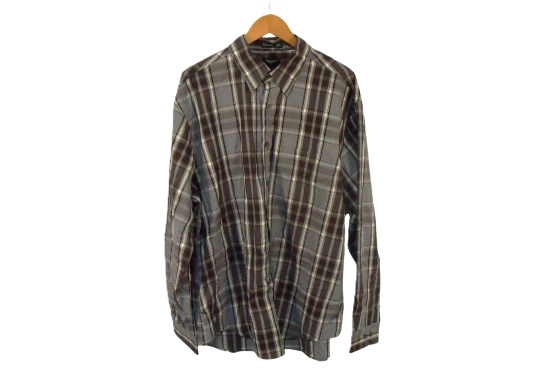 【激安古着】 haggar　長袖シャツ　トップス