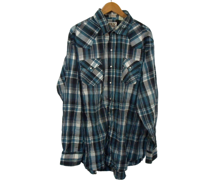 【激安古着】 ELY CATTLEMAN　長袖シャツ　トップス