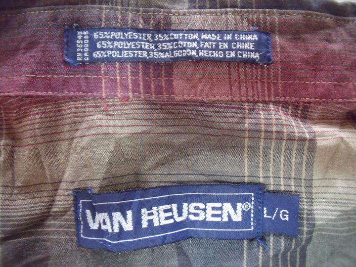 【激安古着】 VAN HEUSEN　長袖シャツ　トップス