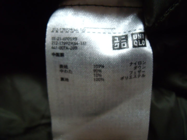 【激安古着】 UNIQLO ユニクロ　ダウン,中綿ジャケット/コート　アウター