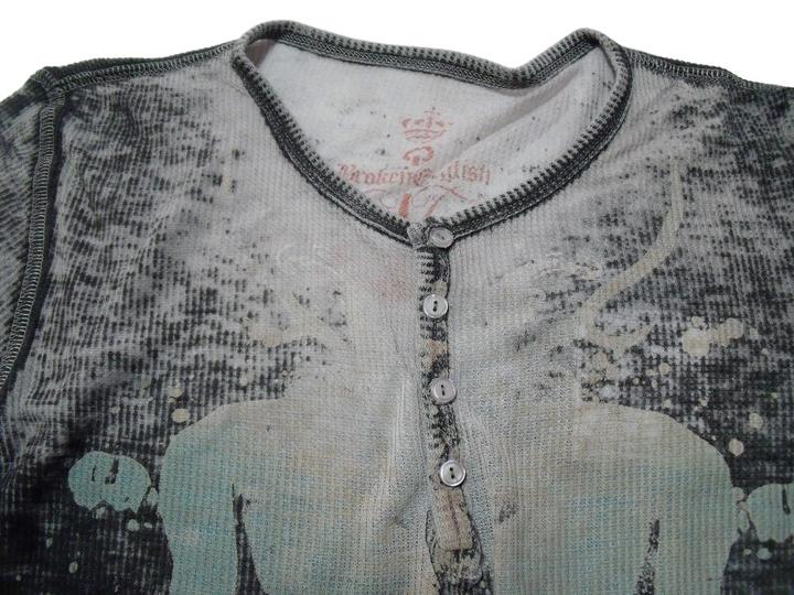 【激安古着】 Broken English　長袖Tシャツ　トップス