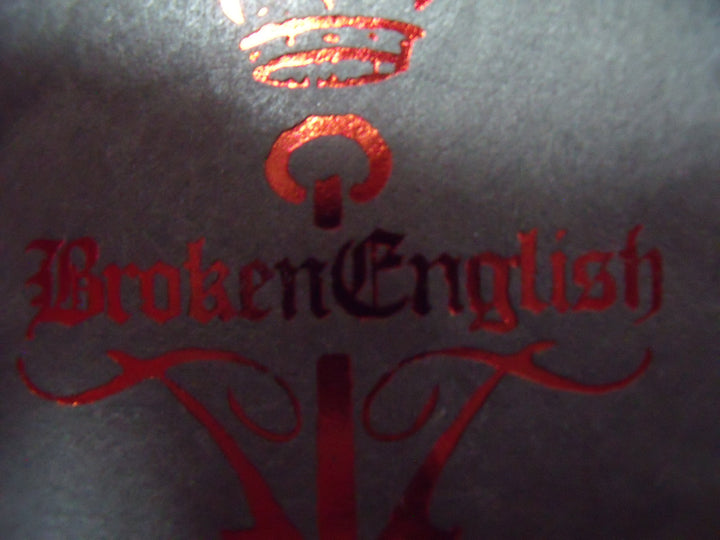 【激安古着】 Broken English　長袖Tシャツ　トップス