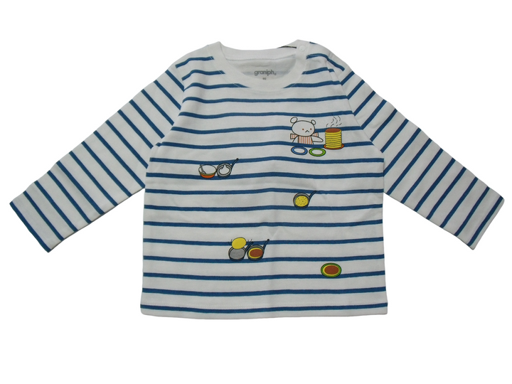 【激安古着】 graniph こぐまちゃん　長袖Tシャツ　トップス
