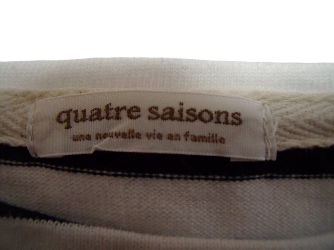 【激安古着】 quatre saisons　長袖Tシャツ　トップス