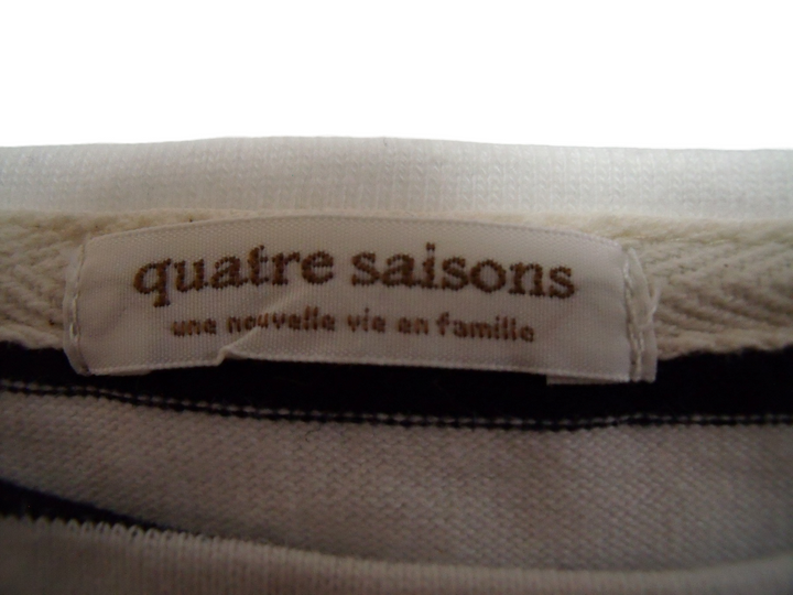 【激安古着】 quatre saisons　長袖Tシャツ　トップス