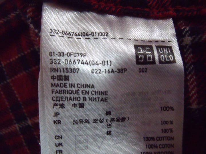 【激安古着】 FLANNEL UNIQLO　長袖シャツ　トップス