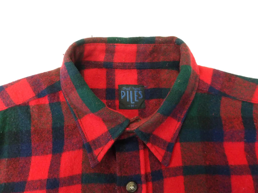【激安古着】  PILES　長袖シャツ　トップス