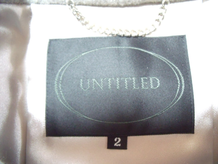 【激安古着】　UNTITLED　コートミディアム丈　アウター