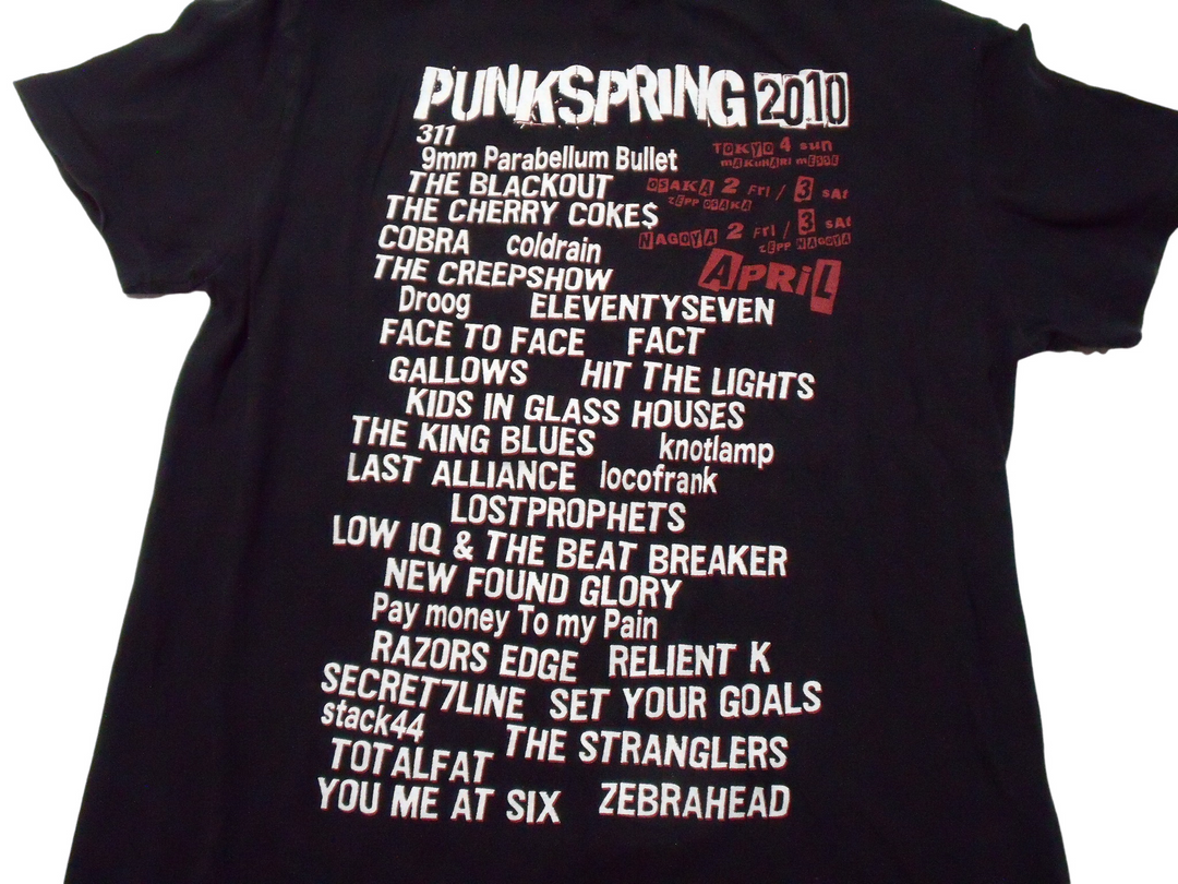 【激安古着】　PUNKSPRING2010　半袖Tシャツ　トップス