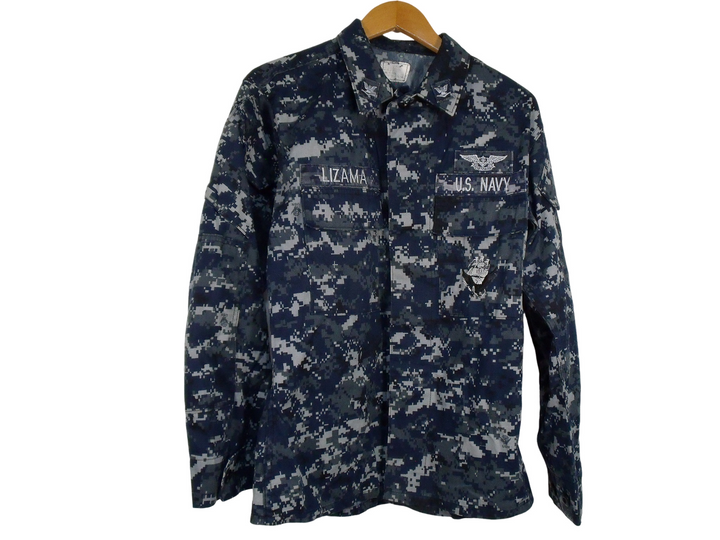 【激安古着】　U.S NAVY　長袖シャツ　トップス