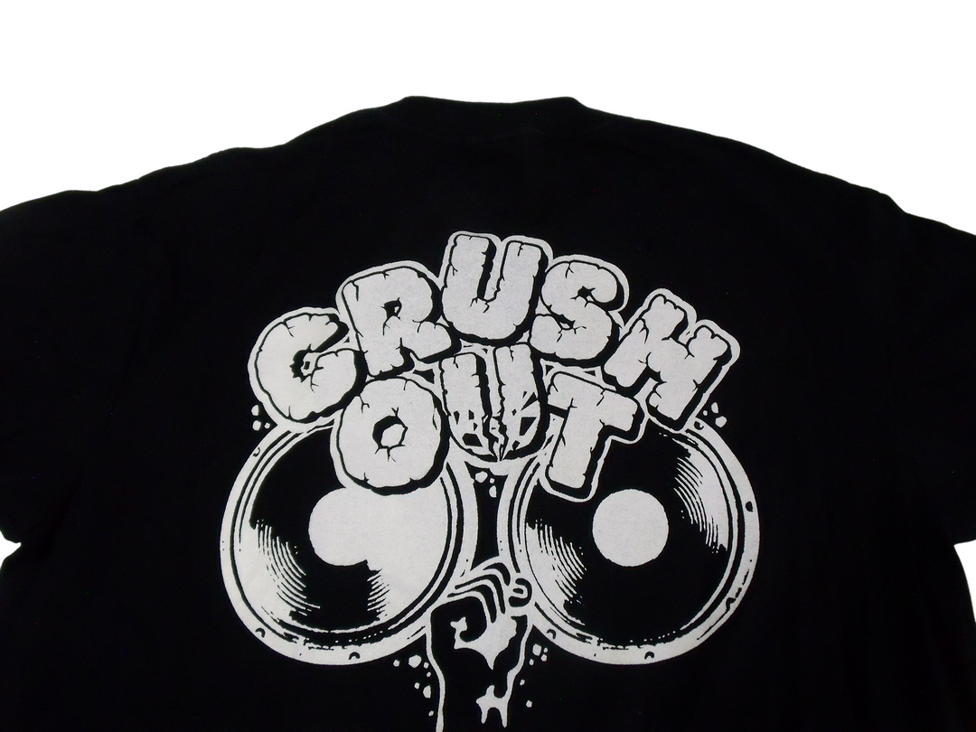 【激安古着】　CRUSH OUT　半袖Tシャツ　トップス