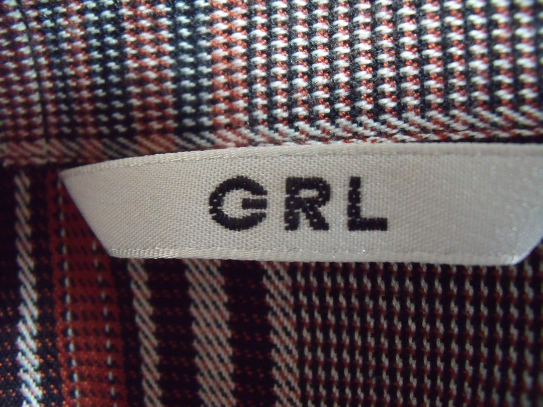 【激安古着】　GRL　シャツワンピース　ワンピース or ドレス