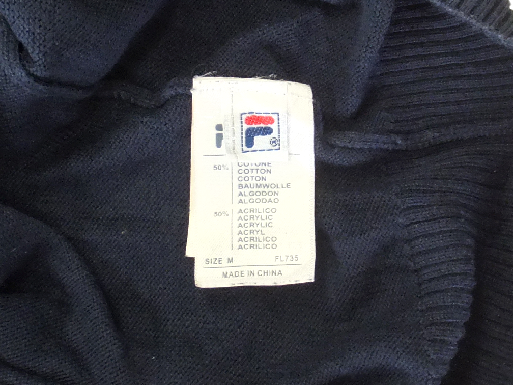 【激安古着】  FILA　ニットorセーター　トップス